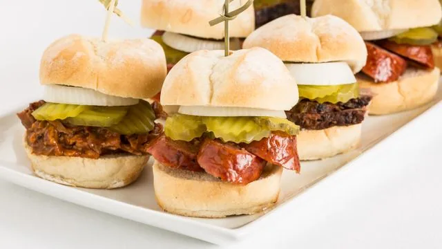 BBQ Pulled Chicken Sliders
