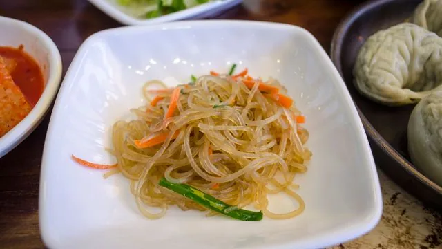 Korean Japchae Noodles