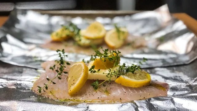 Lemon Herb Baked Fish Parcels