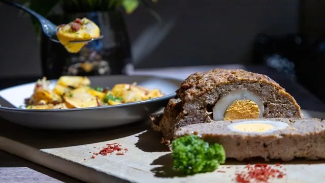 Meatloaf with Mash