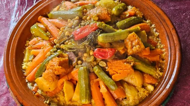 Moroccan Spiced Lamb Couscous