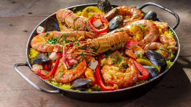 Prawn and Chorizo Paella