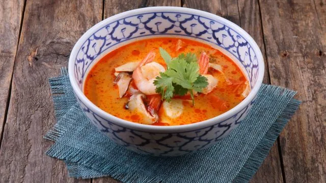Tom Yum Prawn Soup